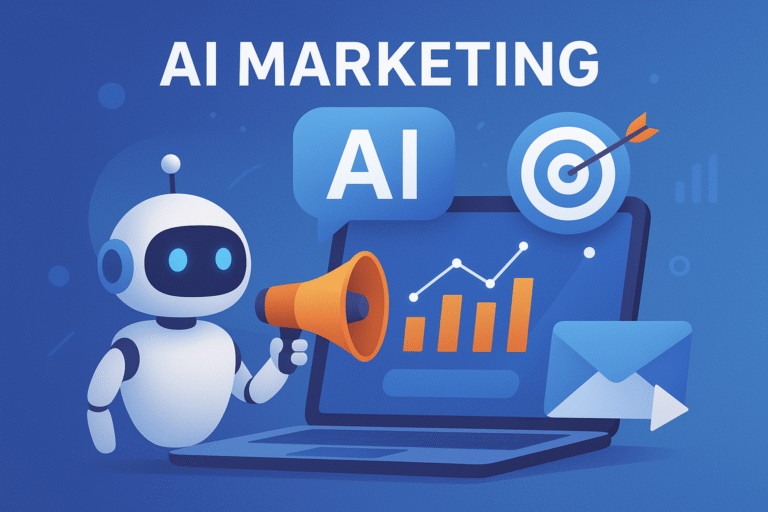 AI-Powered Marketing Illustration